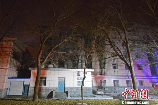 事发地——中北大学国防科技重点实验室。　武俊杰 摄
